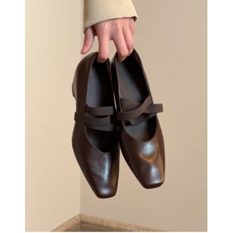 French-style Vintage Low-heel  - огляд і ціна Vintage Collectible Shoes