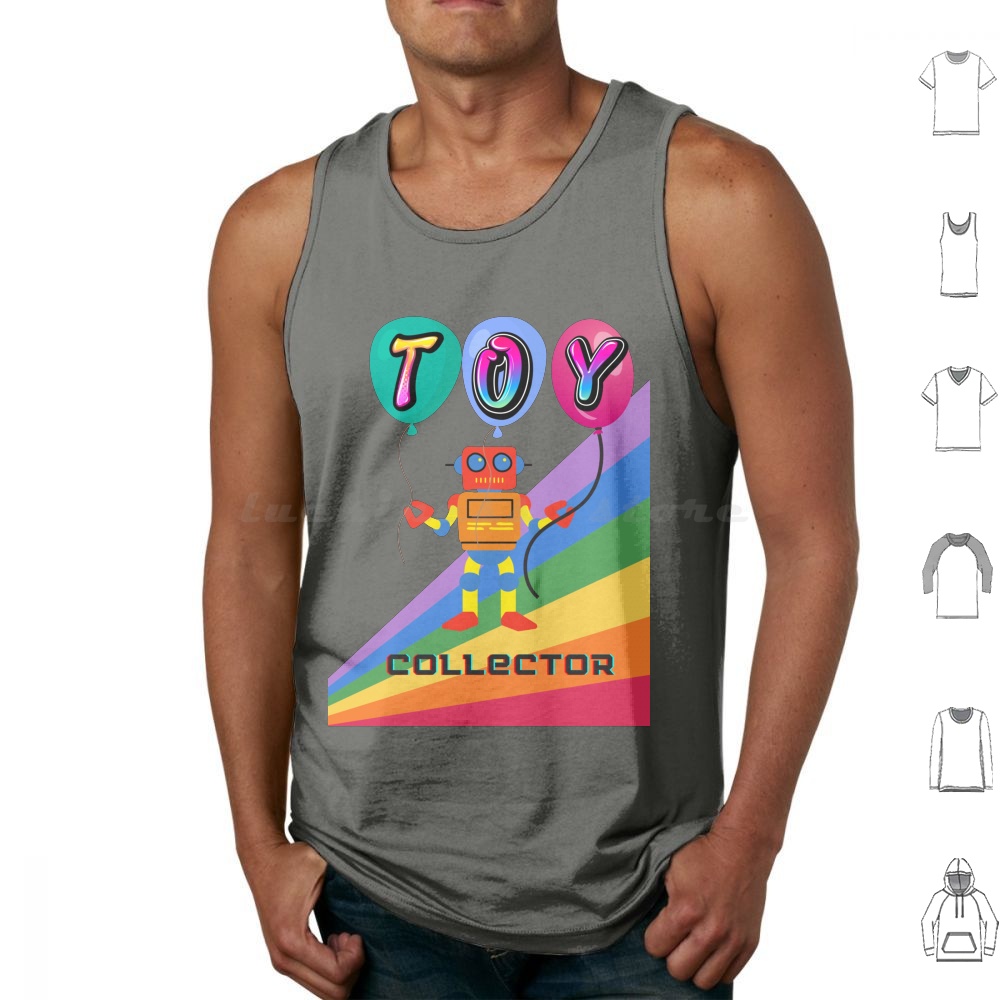 Toy Collector Tank Tops Print  - огляд і ціна Vintage Collectible Figures