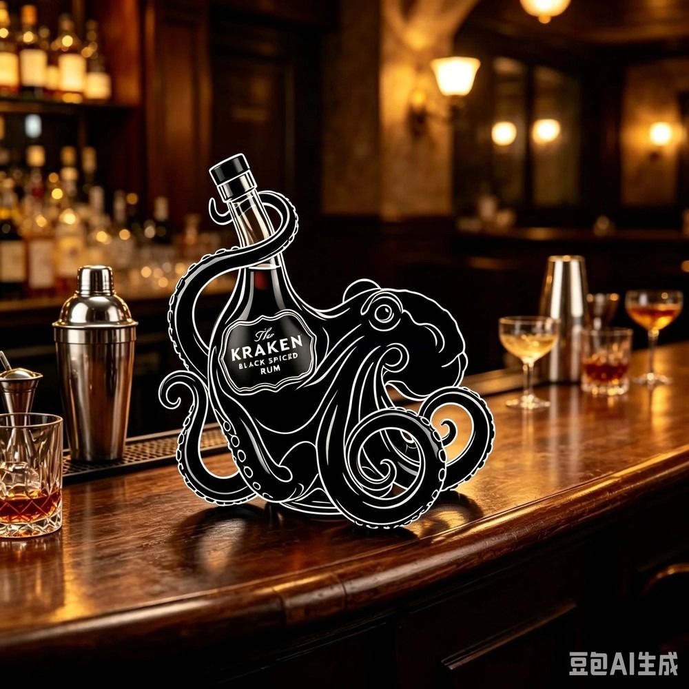 Vintage Kraken Octopus Rum Bot - огляд і ціна Vintage Collectible Bottles