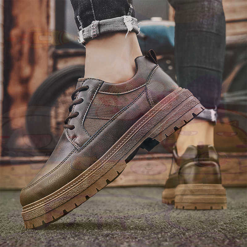 Dark Natural Leather Fashion T - огляд і ціна Vintage Collectible Shoes