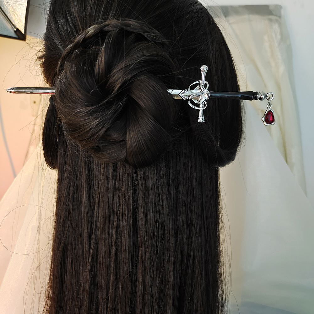 Chinese Sword Shaped Hair Stic - огляд і ціна Vintage Collectible Item