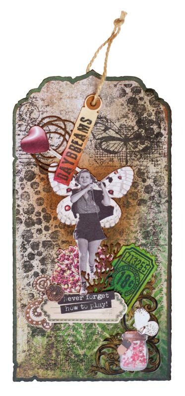 Tag Envelope Grunge Collection - огляд і ціна Vintage Collectible Bells